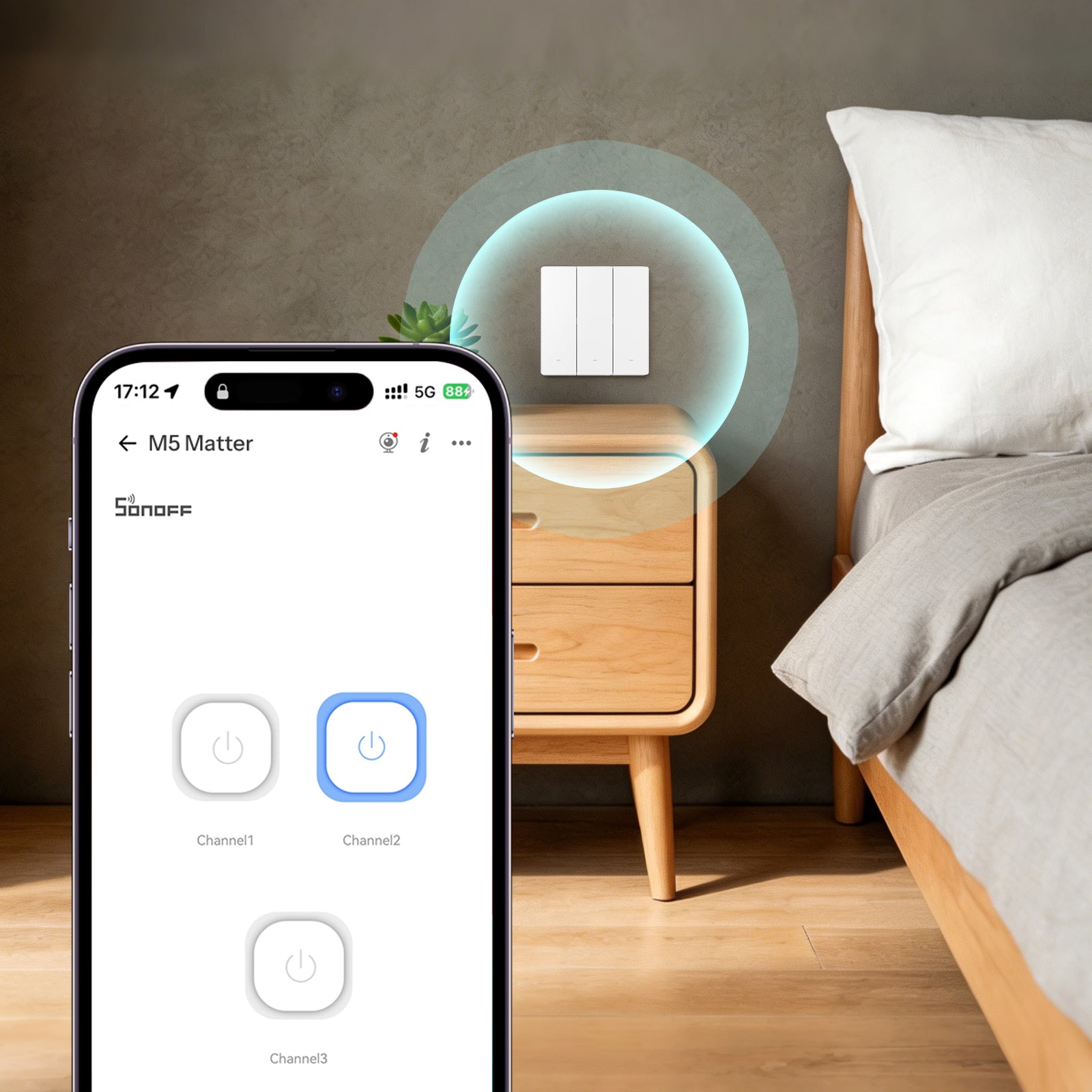 SONOFF SwitchMan Smart Wall Switch-M5 Matter