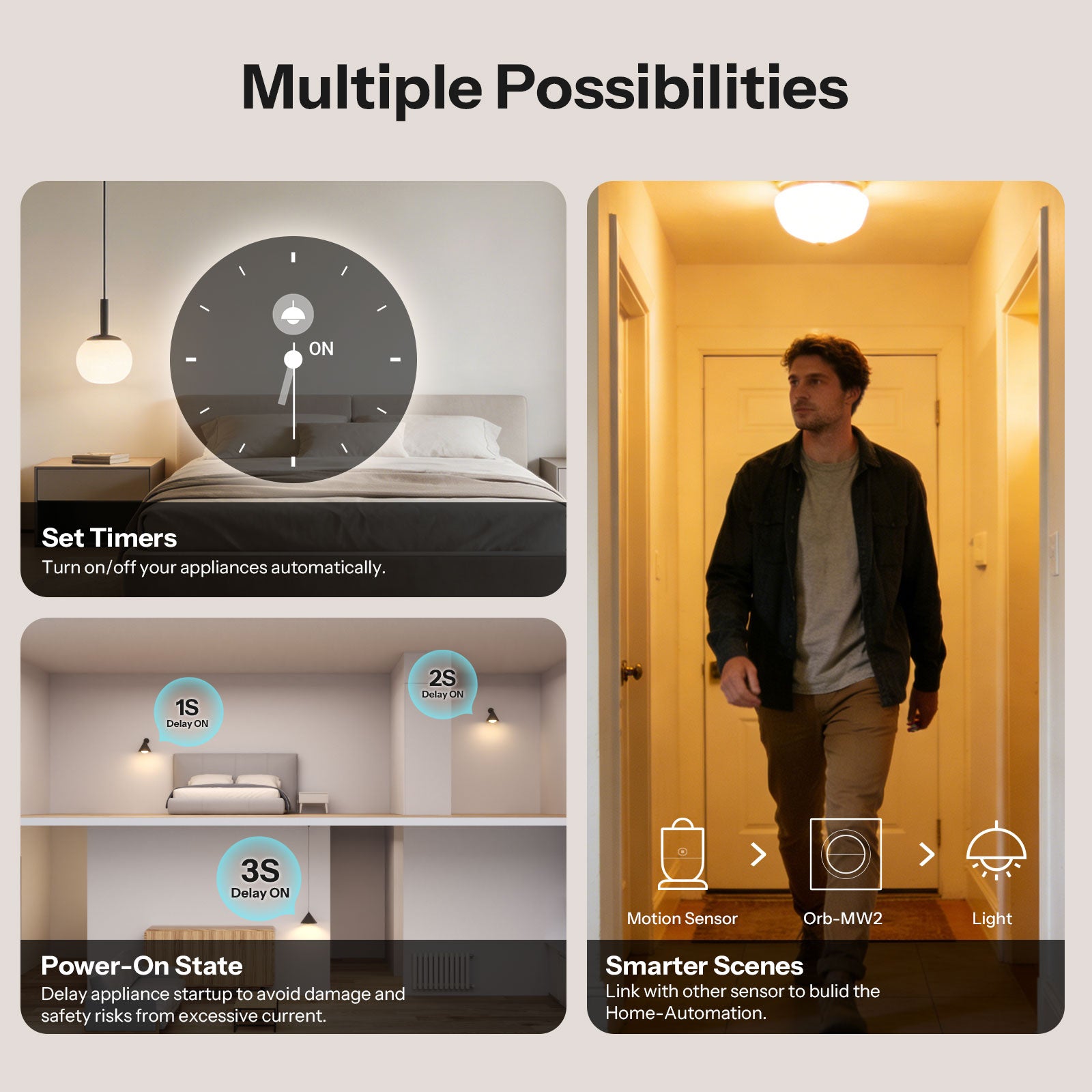 SONOFF Orb-MW2 Matter Over WiFi Double Smart Wall Switch | MINI-2GS-E
