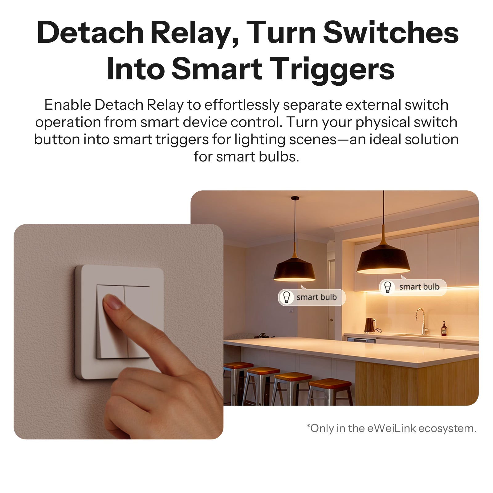 SONOFF MINI DUO Interruptor Inteligente Matter WiFi de 2 Vias | MINI-2GS