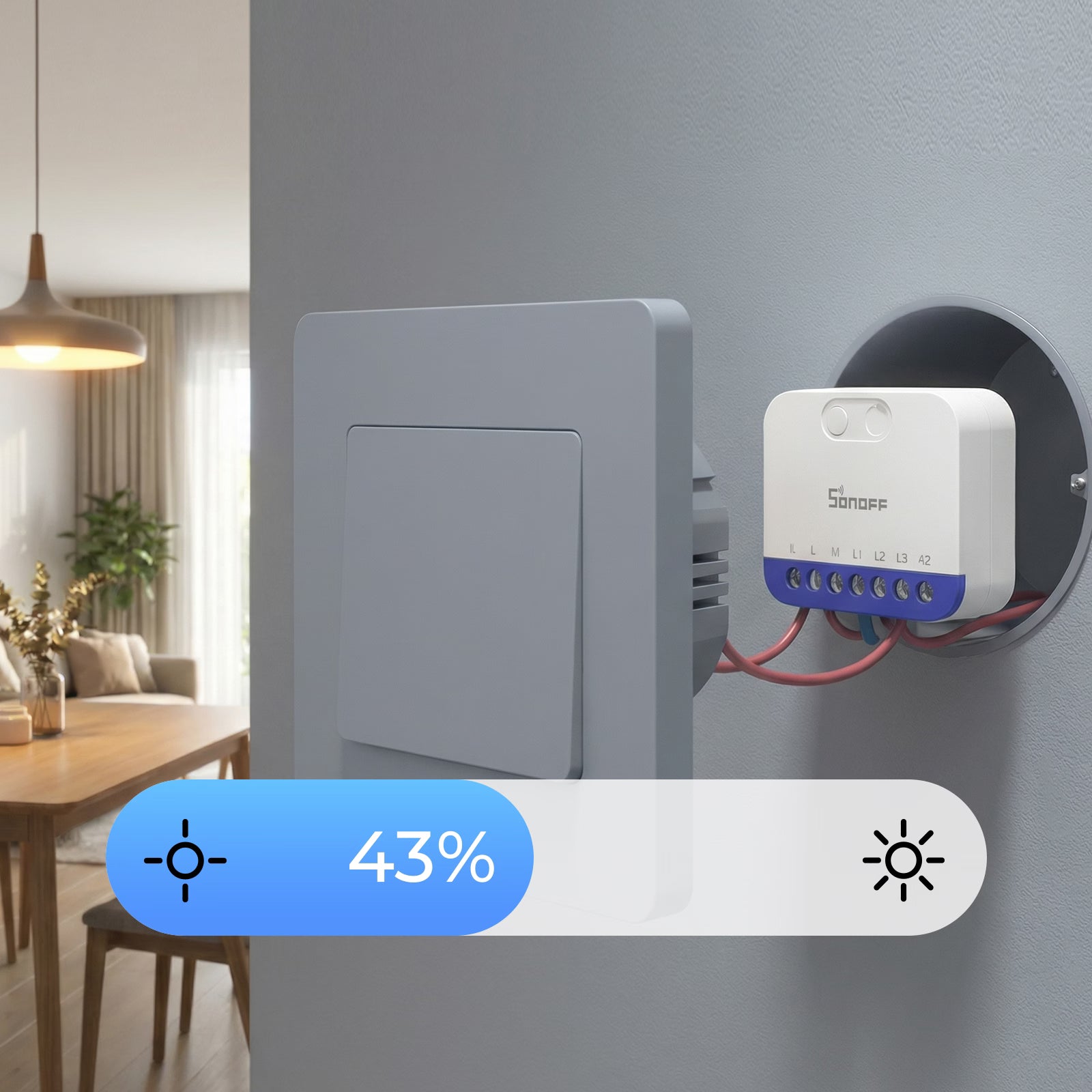 SONOFF MINI Extreme Matter Over WiFi Dimmer Switch | MINI-DIM