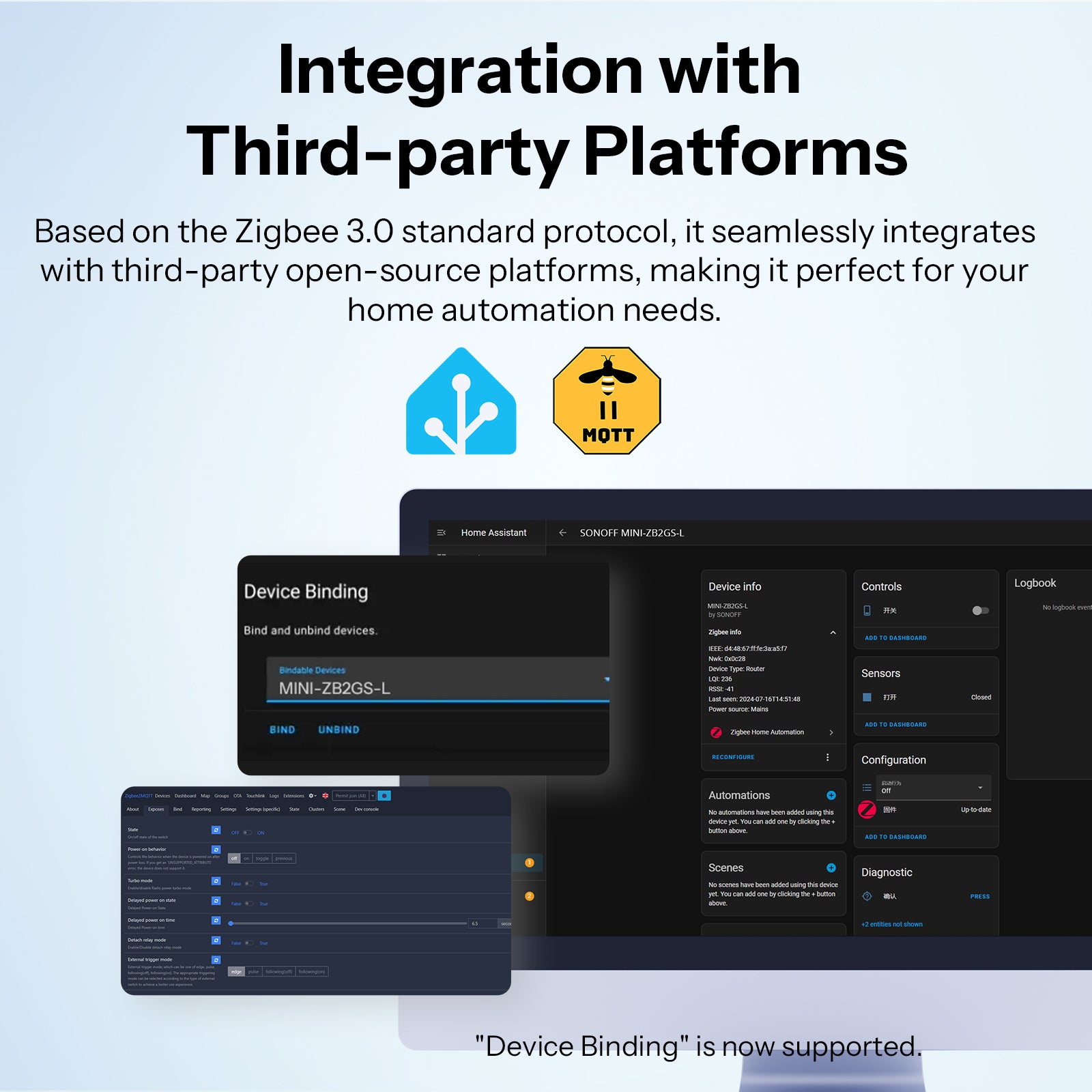 SONOFF Orb-ZBW2L Zigbee Double Smart Wall Switch | MINI-ZB2GS-L-E