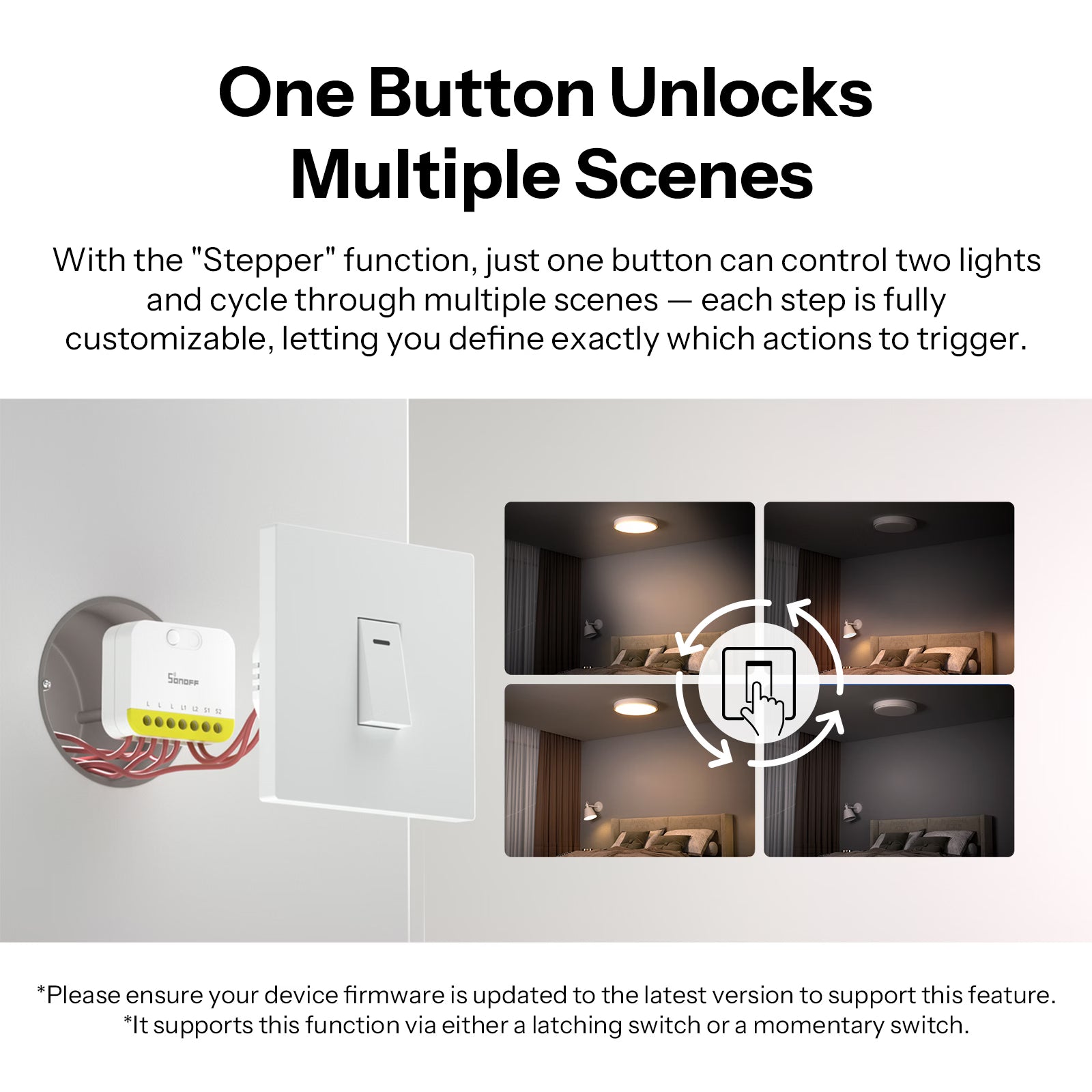 SONOFF MINI DUO-L 2-Gang Zigbee Smart Switch | MINI-ZB2GS-L