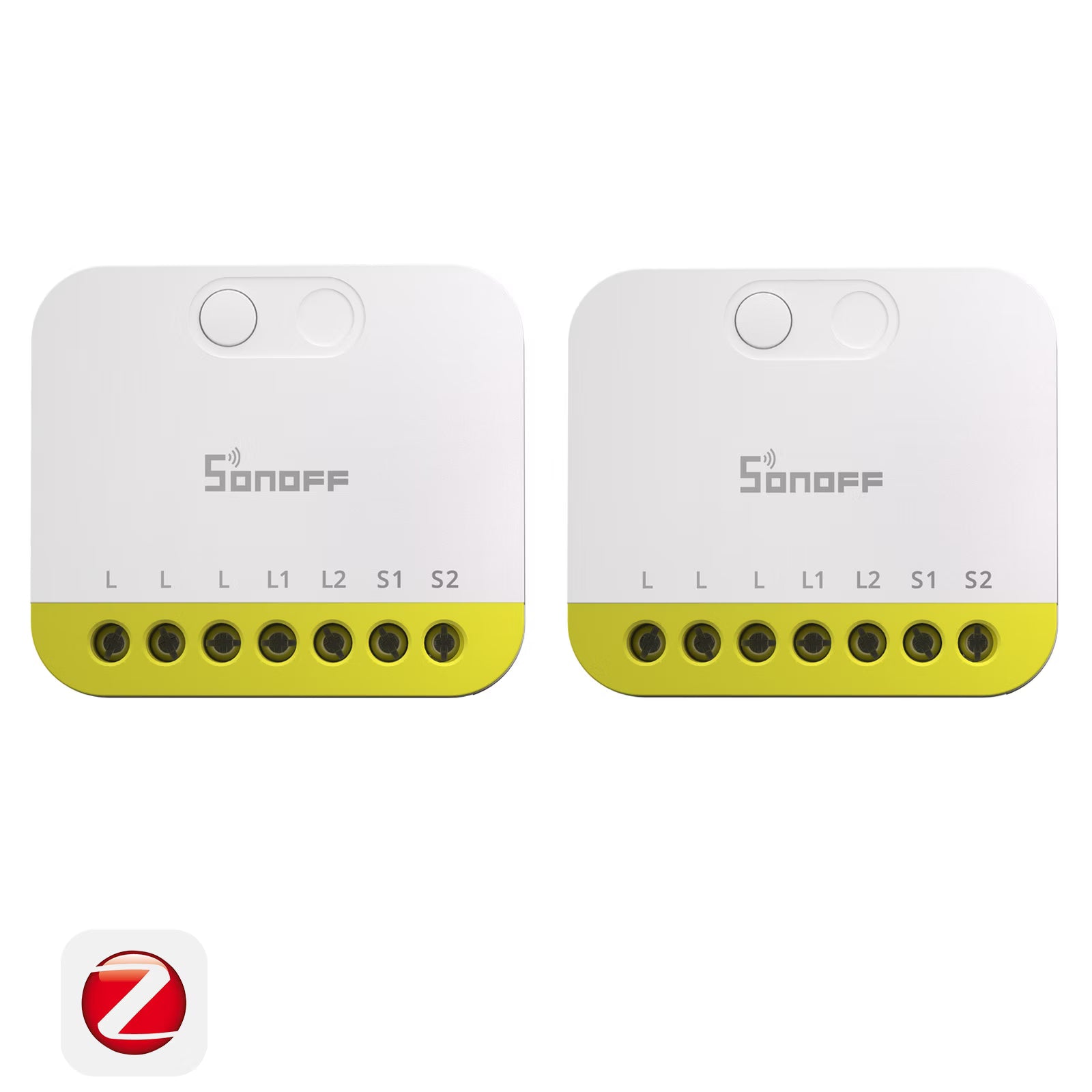 SONOFF MINI DUO-L Interruptor Inteligente Zigbee de 2 Canales | MINI-ZB2GS-L
