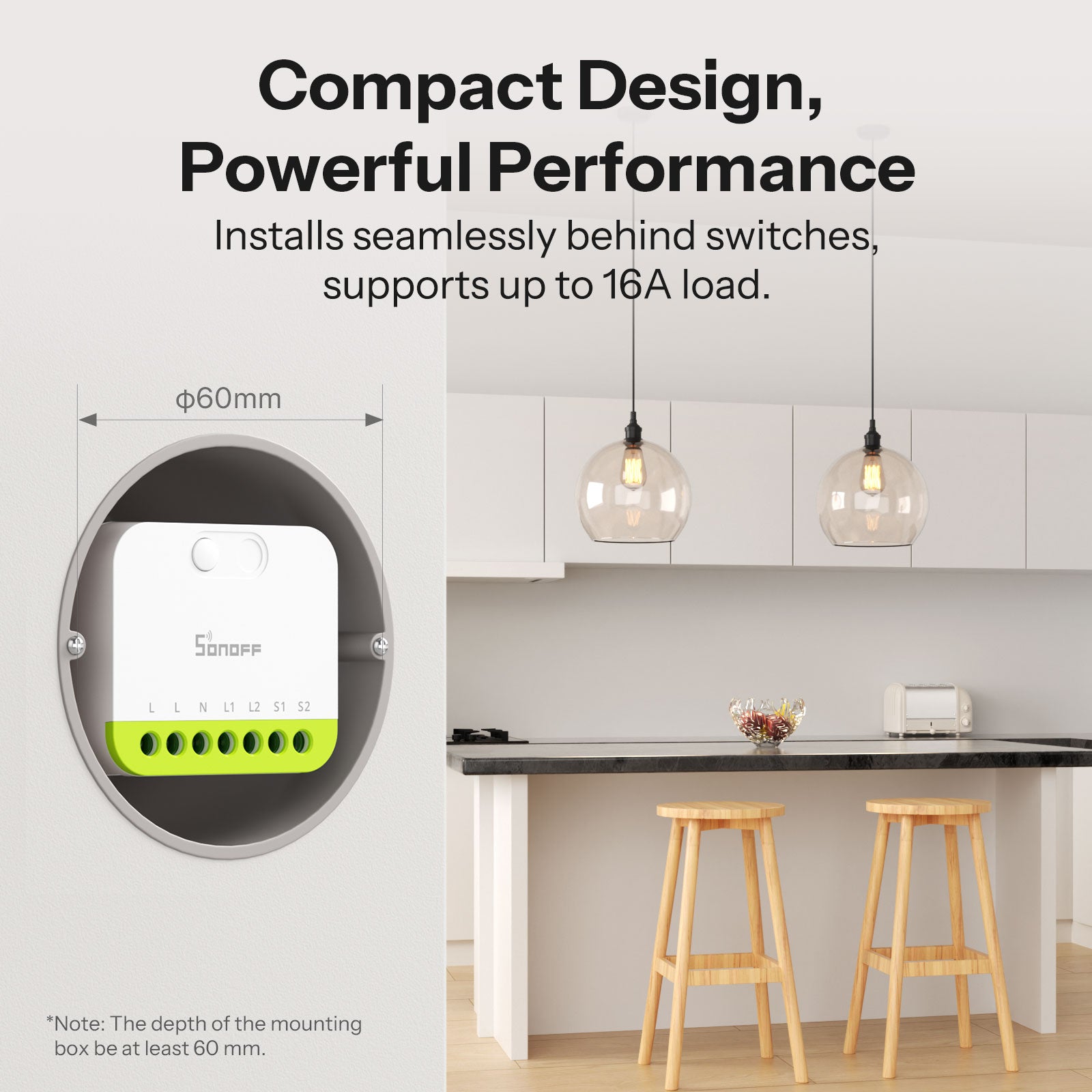 SONOFF MINI DUO 2-Gang Zigbee Smart Switch | MINI-ZB2GS