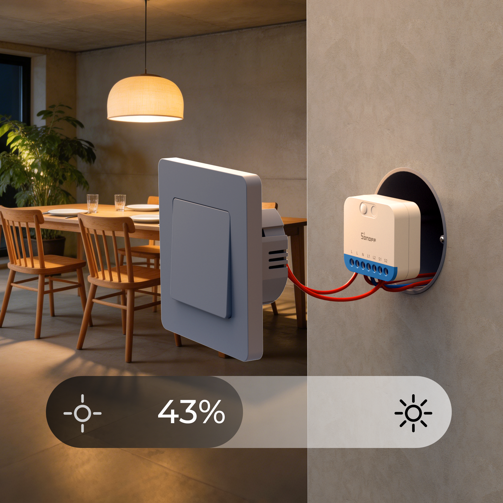 SONOFF MINI Extreme Zigbee Dimmer Switch | MINI-ZBDIM
