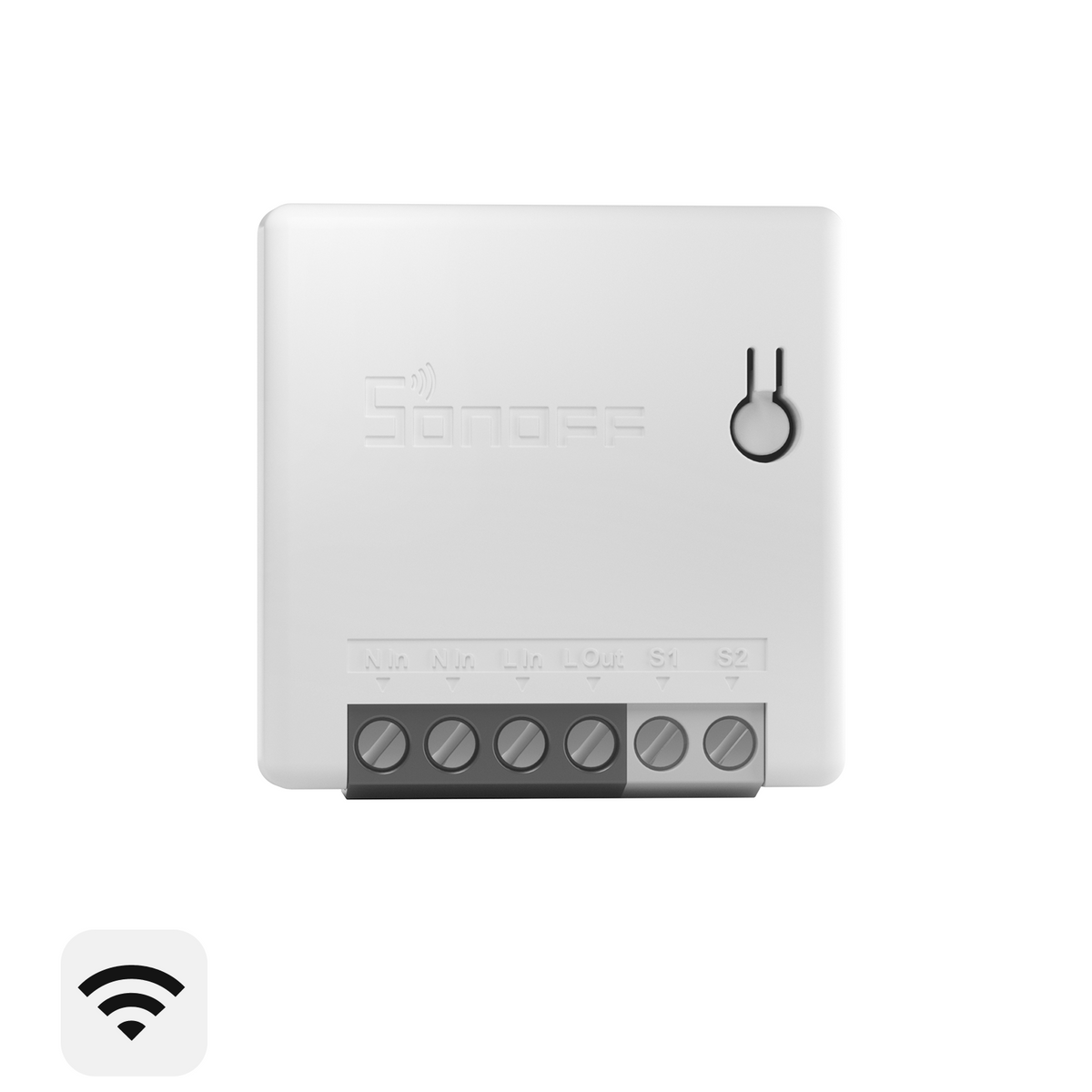 SONOFF MINIR4M Matter Interrupteur Mural, 2 Way Interrupteur Intelligent WiFi, 2400W/10A Soutien