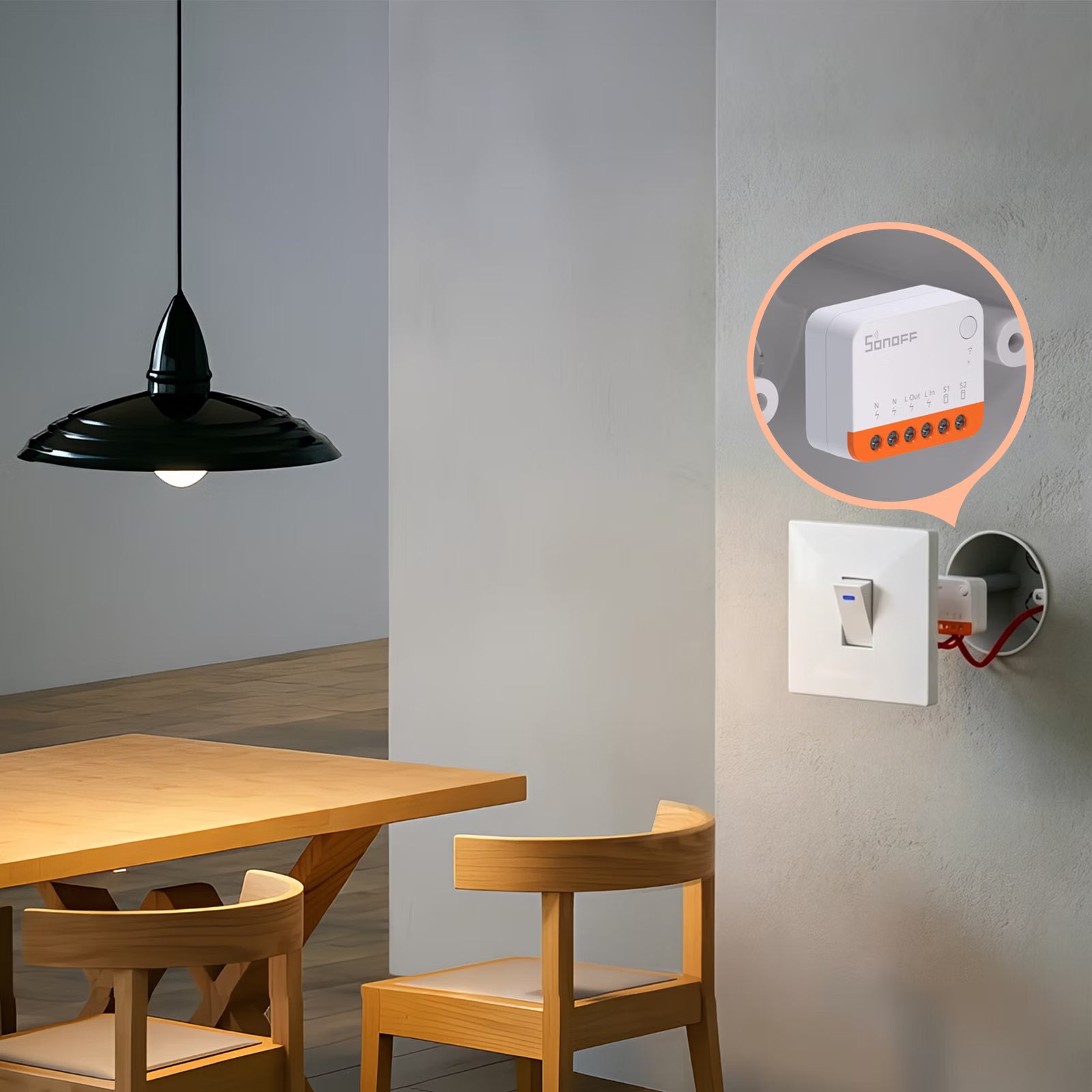 SONOFF MINI Extrême Interrupteur Intelligent Wi-Fi MINIR4