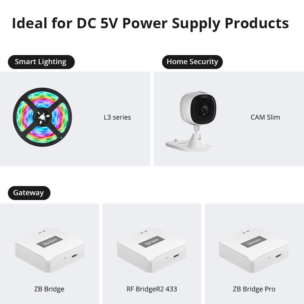 SONOFF DC 5V/2A Adapter