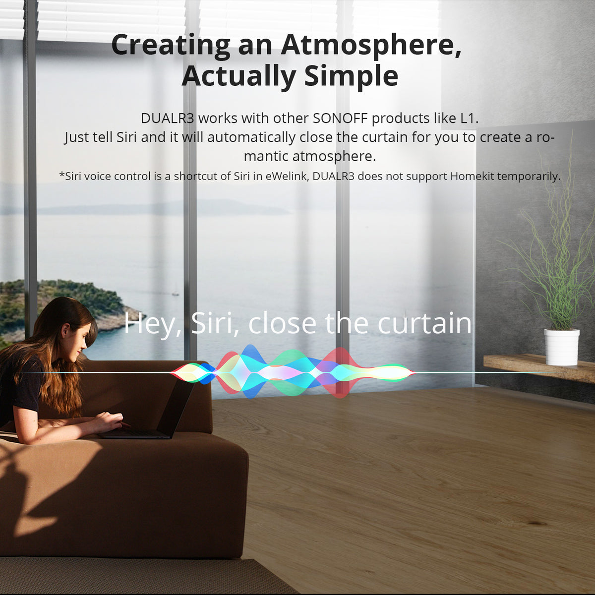 Interruttore Smart Wi-Fi SONOFF DUALR3 2-Gang - Controllo Luci E Tapparelle Con Alexa, Misura Consumi