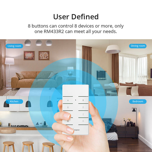 Controller Sonoff Sonoff RM433R2 Telecomando Controllo Remoto Per Dispositivi Smart Home Remote Control Switch - 8