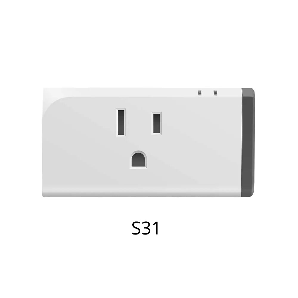 SONOFF S31/S31 LITE – Smart Plug mit kompaktem Design und Energieüberwachung US-Typ