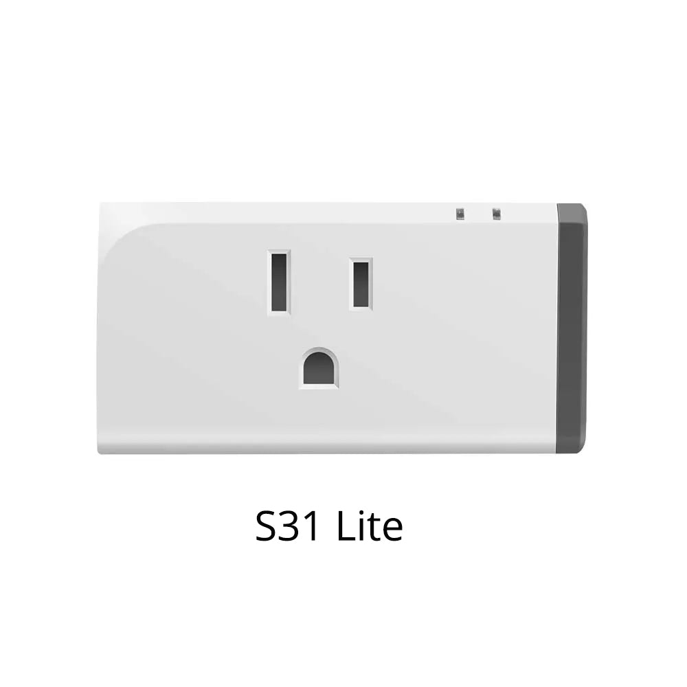 SONOFF S31/S31 LITE – Smart Plug mit kompaktem Design und Energieüberwachung US-Typ