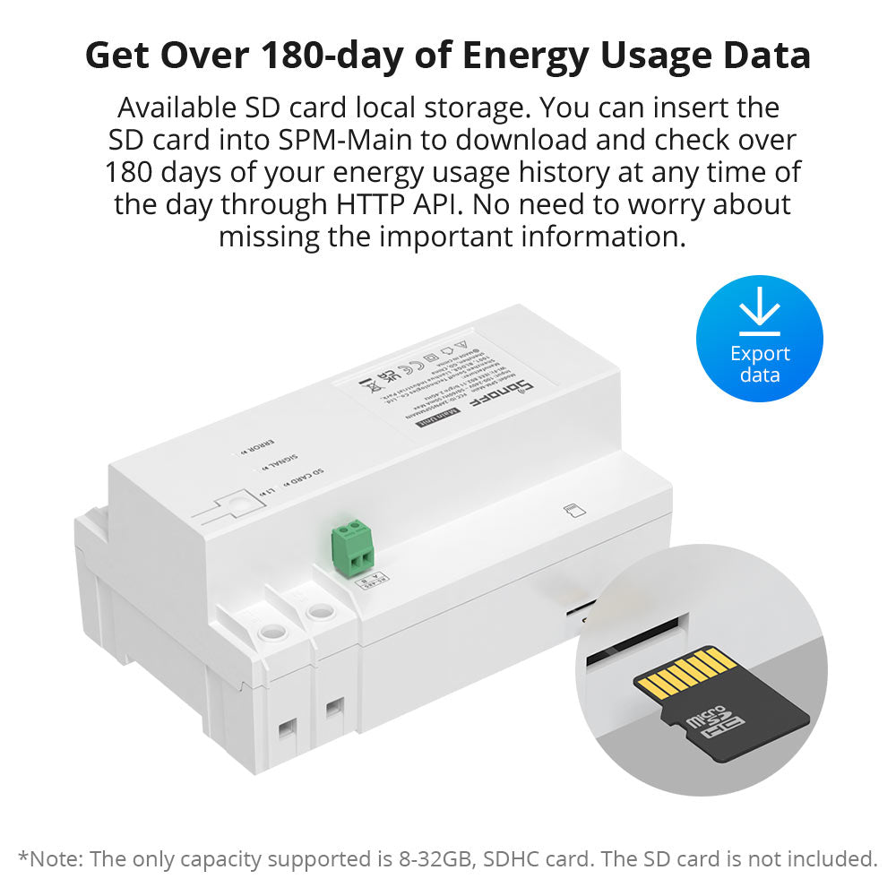 SONOFF Smart Stackable Power Meter
