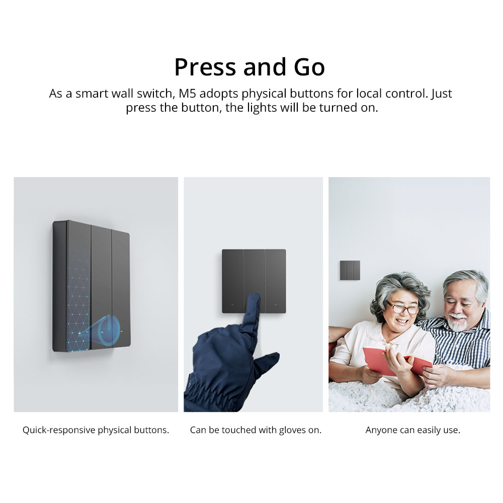 SONOFF SwitchMan Smart Wall Switch-M5