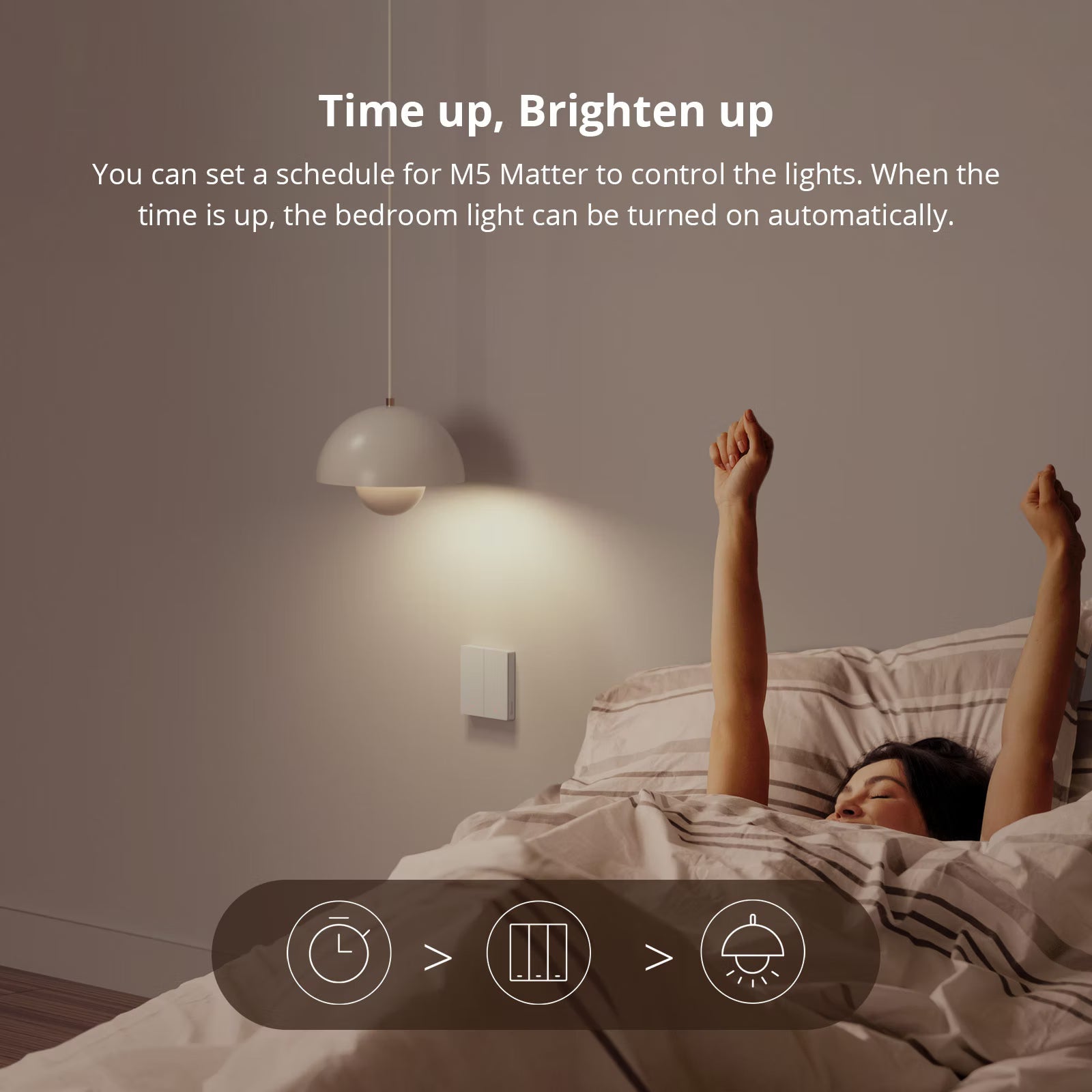 SONOFF Interrupteur mural intelligent SwitchMan-M5 Matter