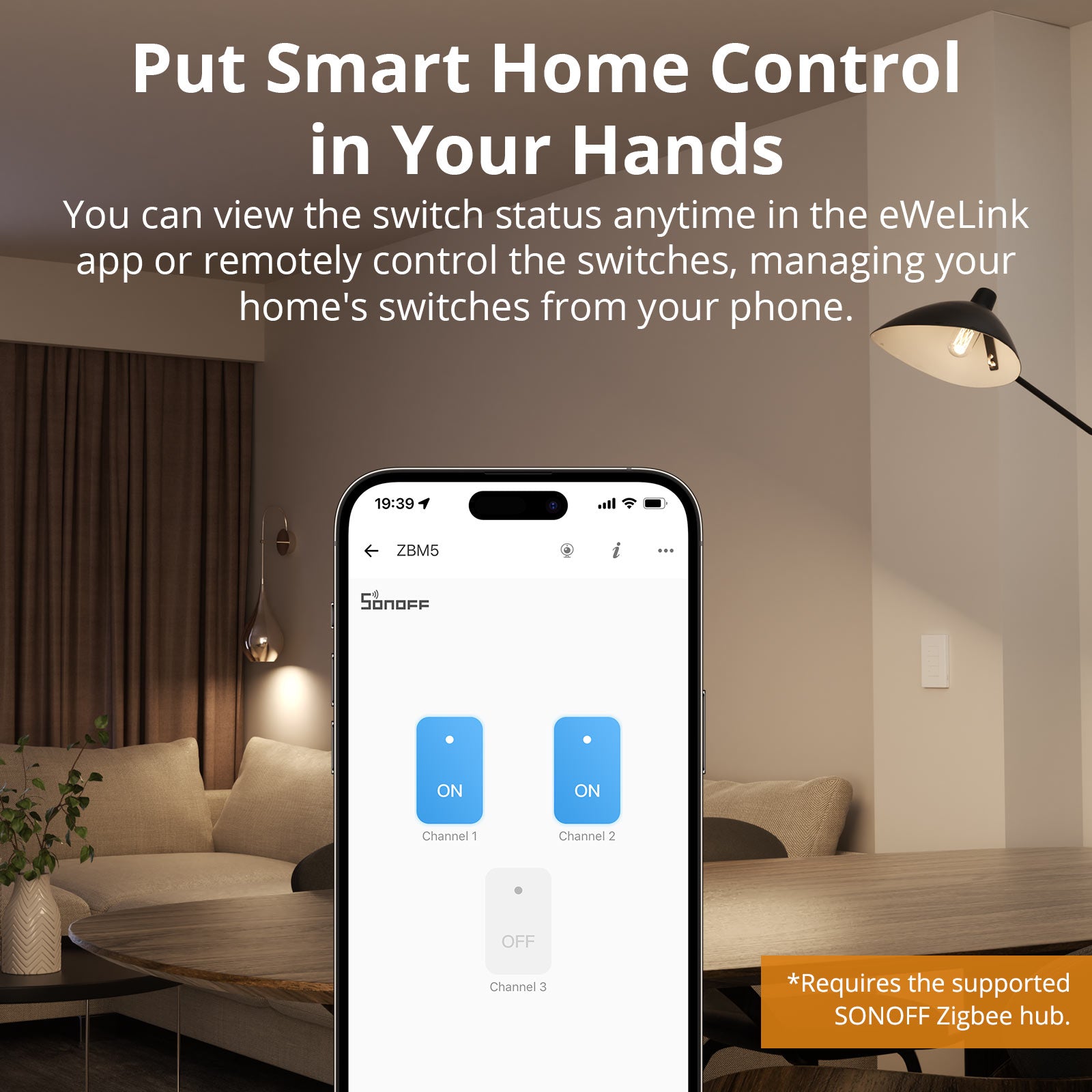 SONOFF SwitchMan Zigbee Smart Wandschalter | ZBM5