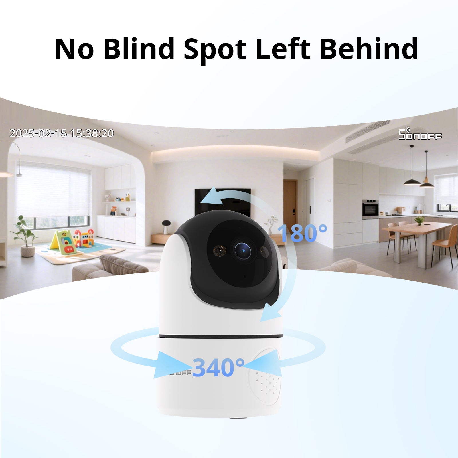 SONOFF CAM Pan-Tilt 2 Smart Indoor Home Security Camera | CAM-PT2