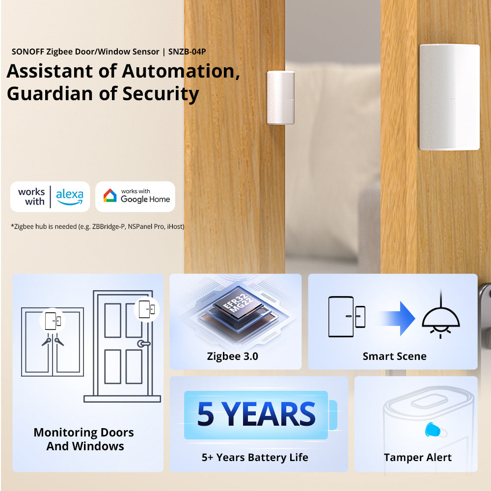 SONOFF Zigbee Door/Window Sensor | SNZB-04P