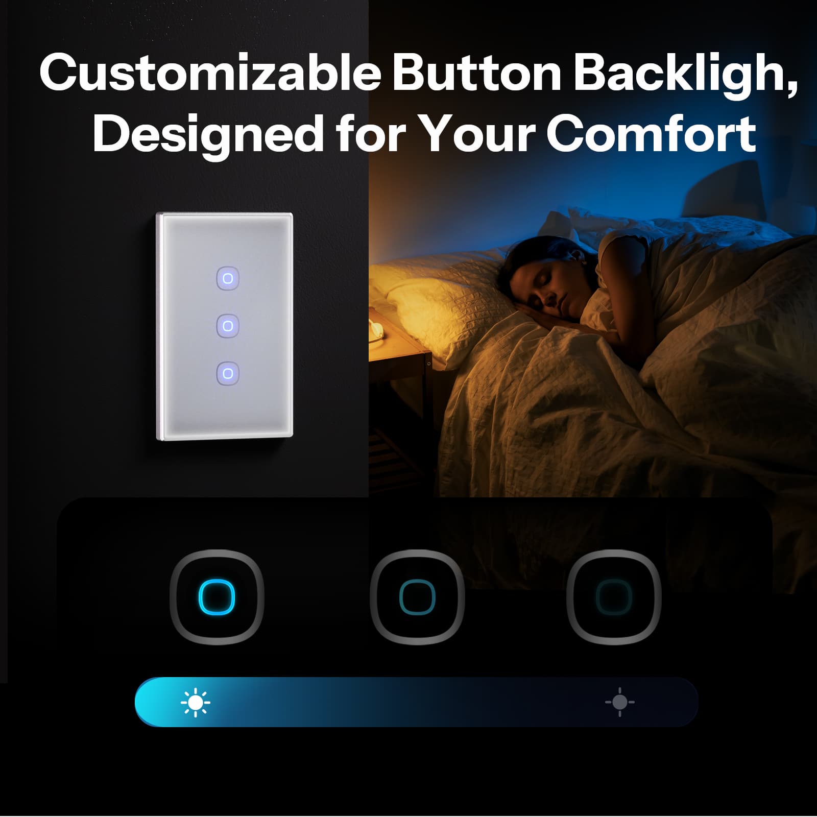 SONOFF TX Gen2 Smart Touch Wall Switch | T6 120 Type