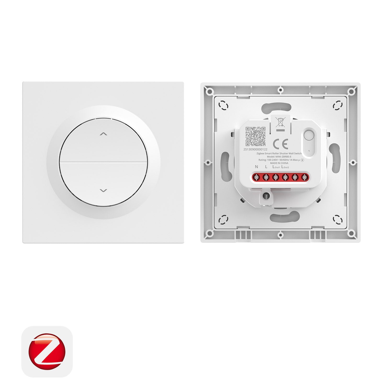 SONOFF Fusion Series Orb-ZBRBS Zigbee Smart Roller Shutter Wall Switch | MINI-ZBRBS-E