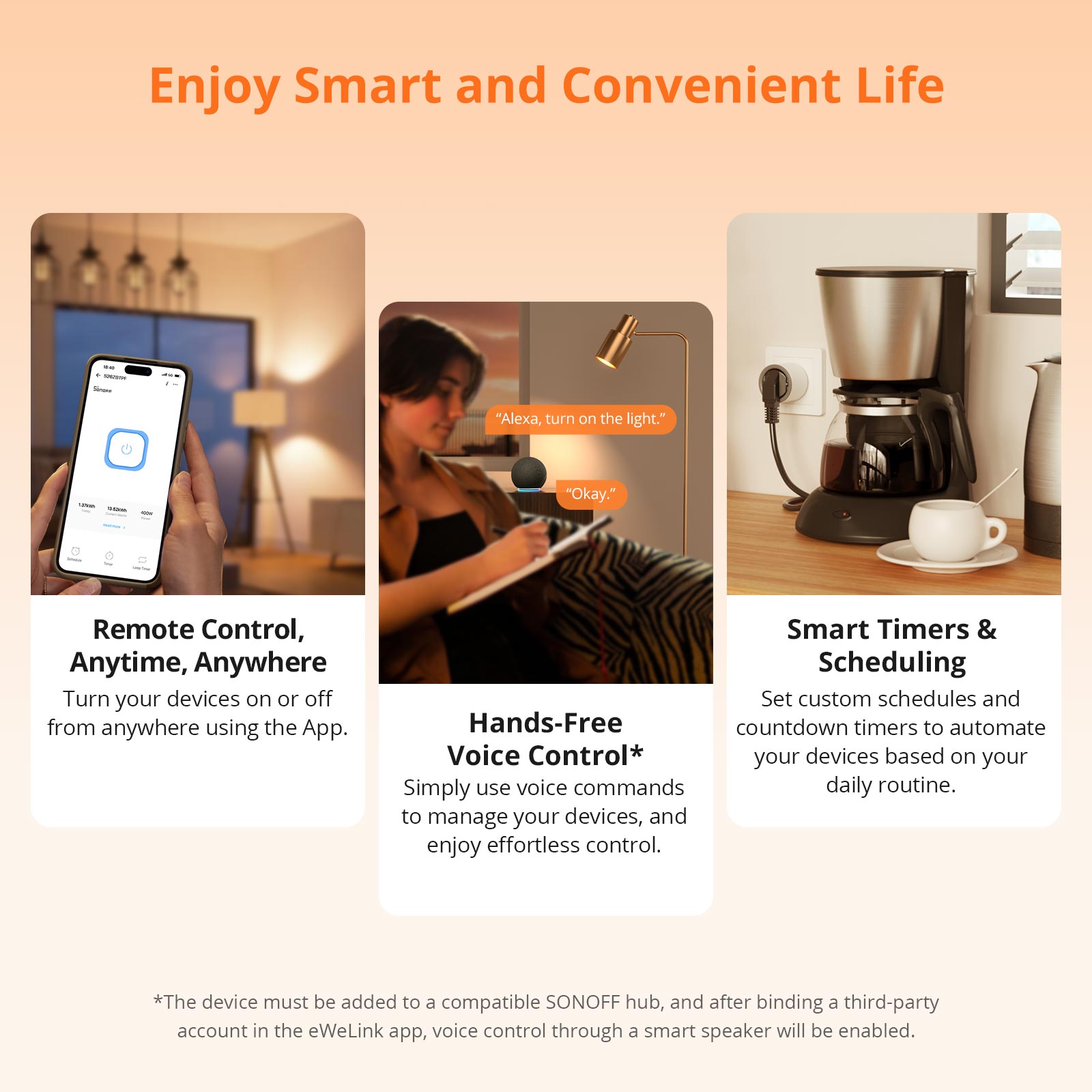 SONOFF iPlug Zigbee Smart Plug | S60 Series