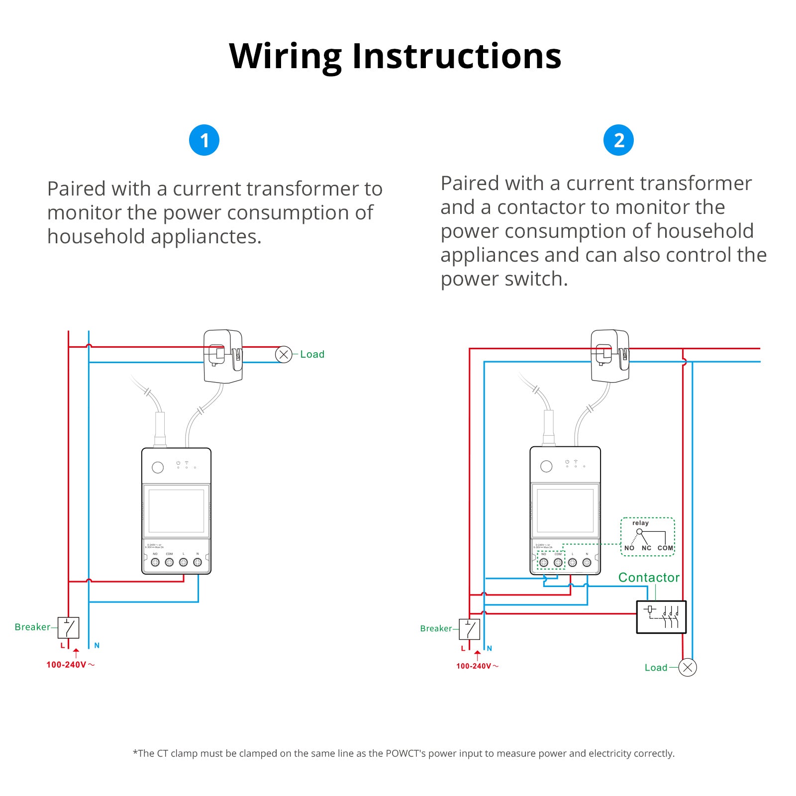 SONOFF POW Ring Smart Power Meter | POWCT