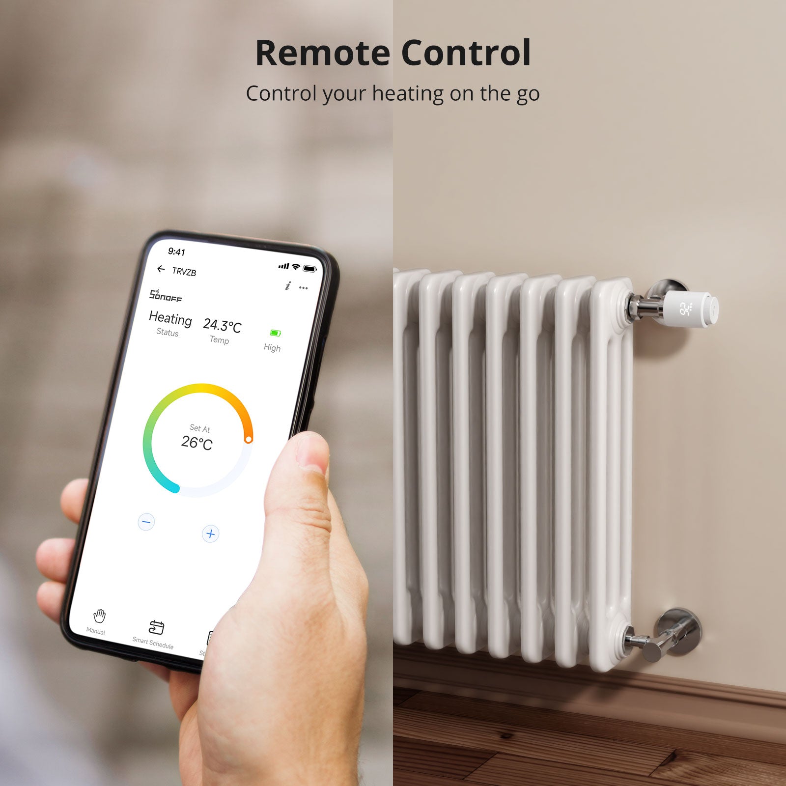 SONOFF Zigbee Thermostatic Radiator Valve