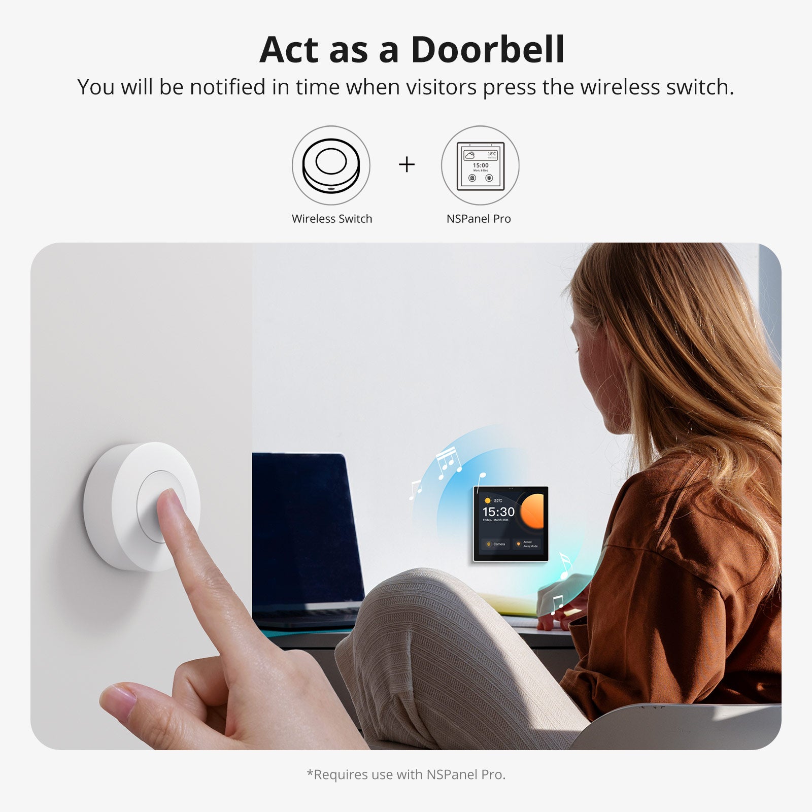 SONOFF Zigbee Wireless Switch | SNZB-01P