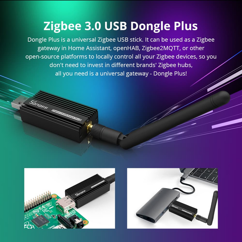 SONOFF Zigbee 3.0 USB Dongle Plus | ZBDongle-E